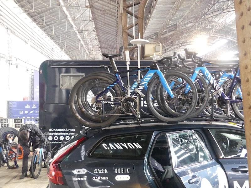 2024 vélos et matériel du Omloop Het Nieuwsblad