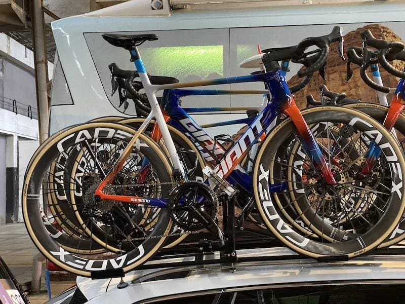 2024 vélos et matériel du Omloop Het Nieuwsblad