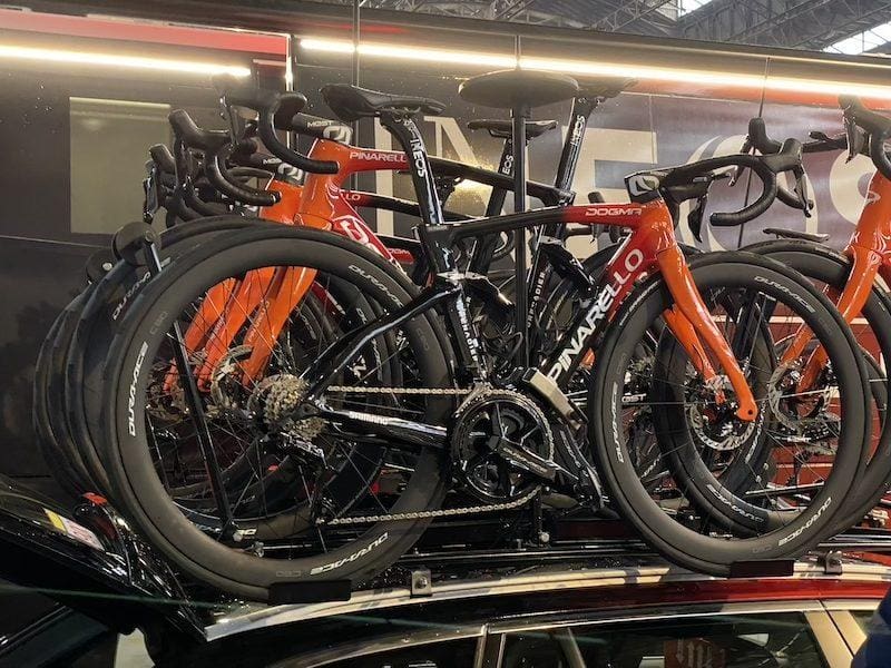 2024 vélos et matériel du Omloop Het Nieuwsblad