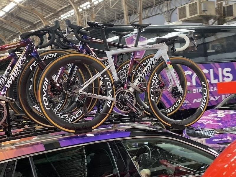 2024 vélos et matériel du Omloop Het Nieuwsblad