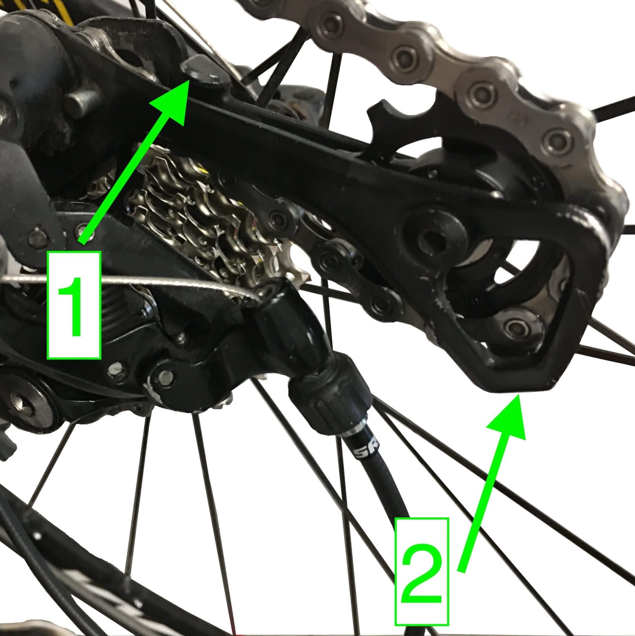 Fouet à Chaîne GEWAGE Pour Shimano/Sram – Outil Extraction Cassette 8-11 Vitesses, Acier 4 Mm