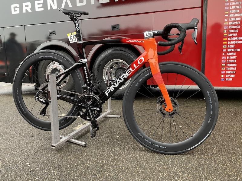 Les vélos et matériel des coureurs pros sur Paris-Nice 2024