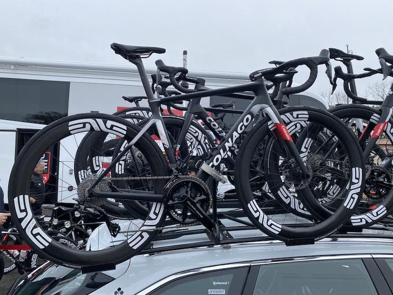 Les vélos et matériel des coureurs pros sur Paris-Nice 2024