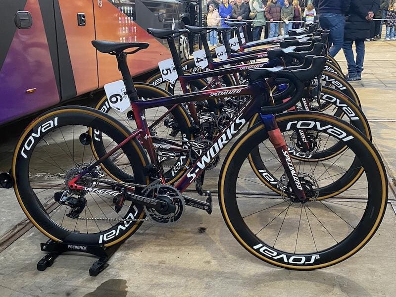 Vélo Specialized S-Works Tarmac SL 8 du Team SD-Worx Pro Time 2024