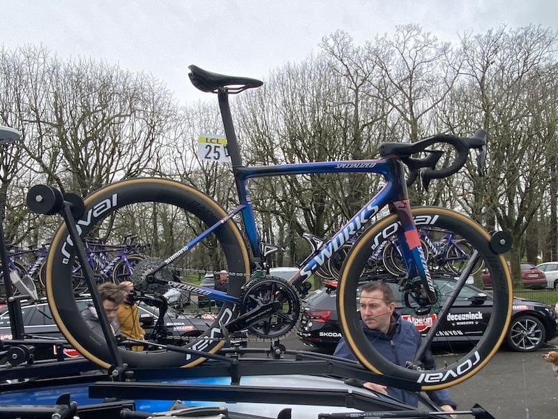 2024 vélo Specialized S-Work de l'équipe Soudal-Quick-Step