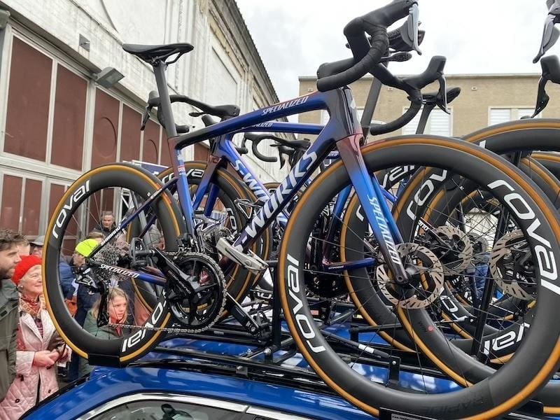 2024 vélo Specialized S-Work de l'équipe Soudal-Quick-Step