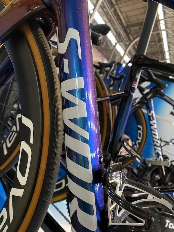 2024 vélo Specialized S-Work de l'équipe Soudal-Quick-Step