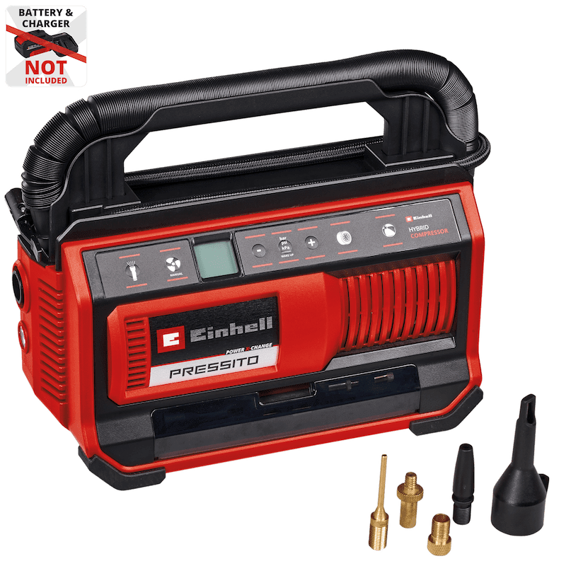 2024 compresseur Einhell Pressito 18/25 Hybrid