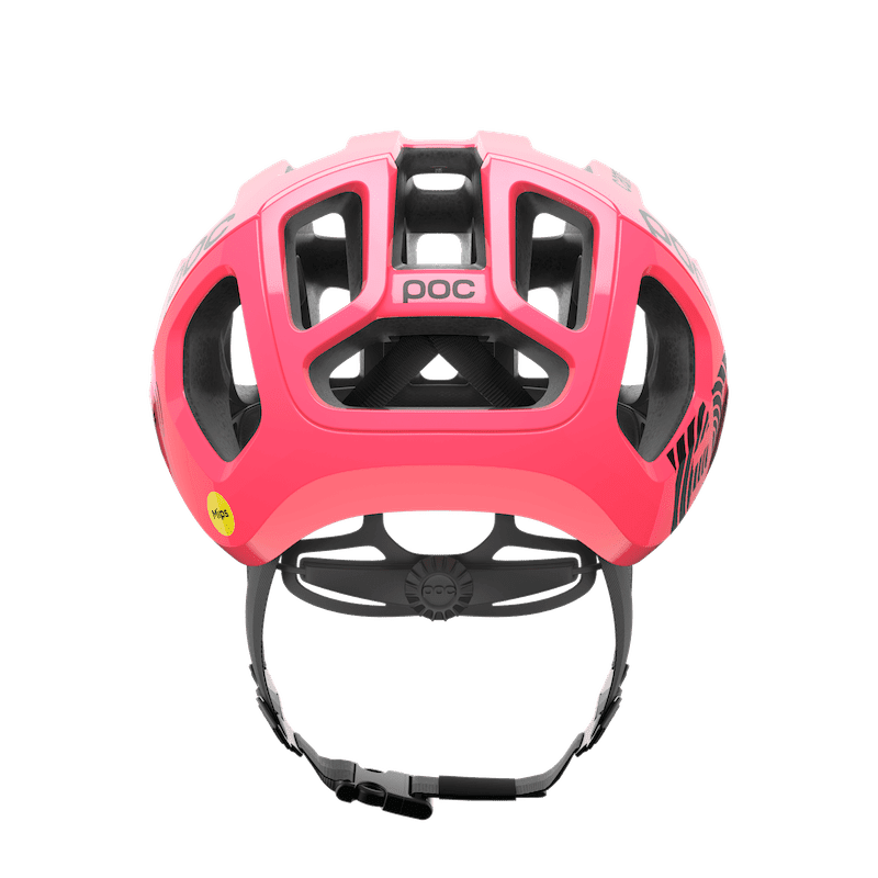 casque Poc Ventral Air Mips EF Education-Cannondale Cobbles d'Alison Jackson