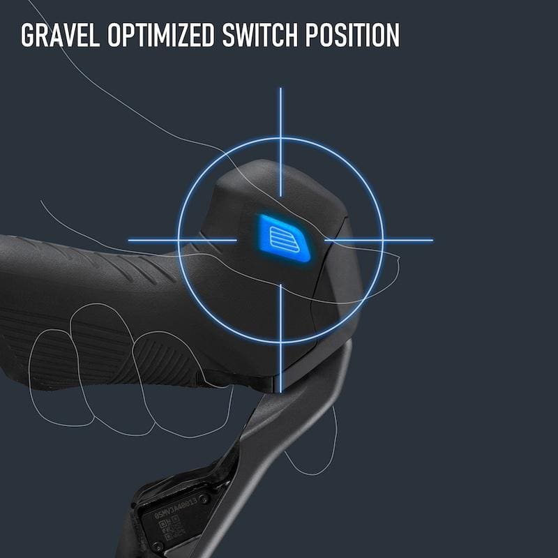 Groupe Shimano GRX 825 Di2 12 vitesses pour vélo Gravel