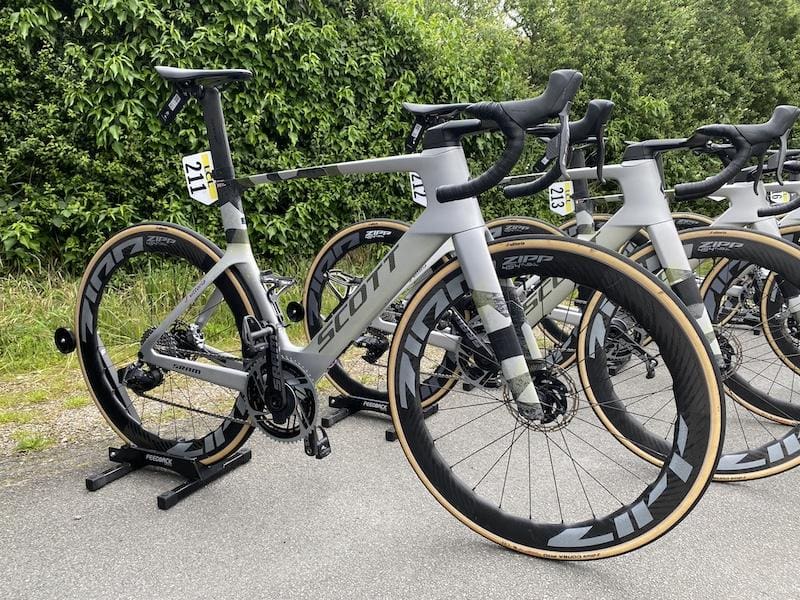 Vélos et matériel des pros sur le Critérium du Dauphiné 2024 deQ36.5 Pro Cycling