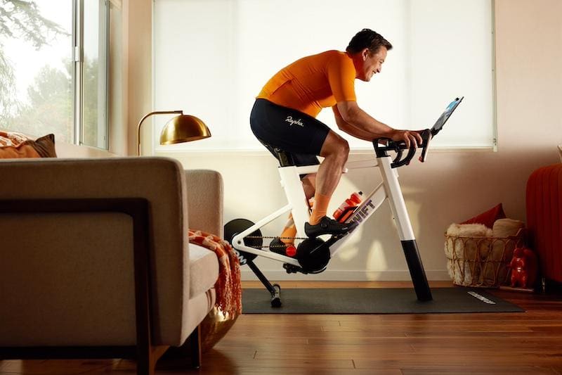 smartbike Zwift Ride avec smart-trainer Wahoo Kickr Cog