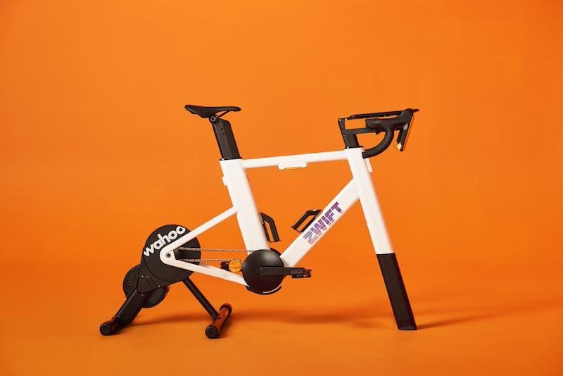 smartbike Zwift Ride avec smart-trainer Wahoo Kickr Cog