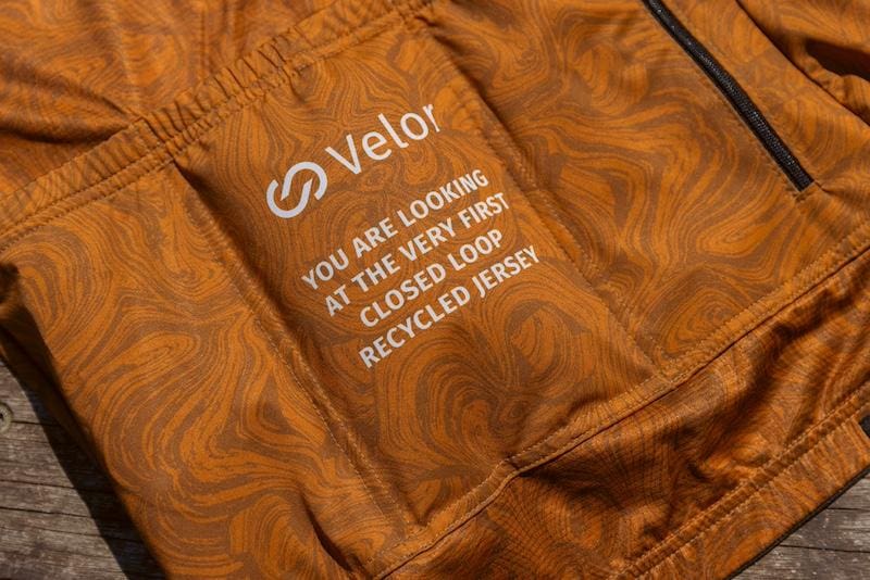 2024 maillot cycliste Velor réalisé en matériau recyclé