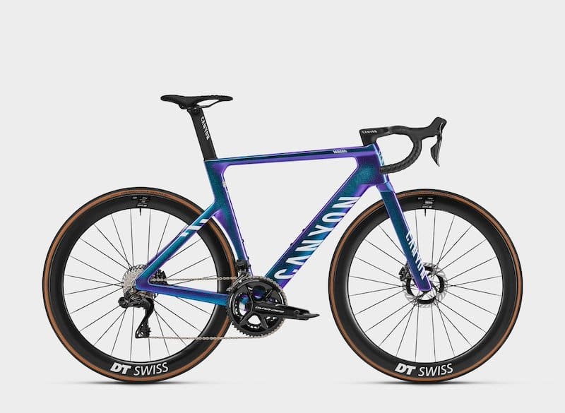 Quatrième génération du Canyon Aeroad ,le nouveau vélo de Mathieu van der Poel
