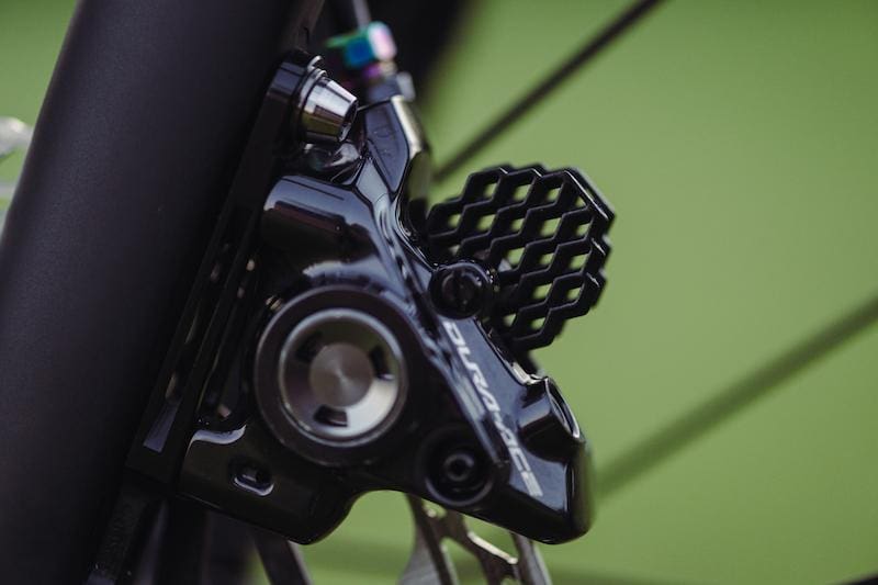 Vélo Colnago V4Rs personnalisé de Tadej Pogačar pour la troisième étape du Tour de France 2024