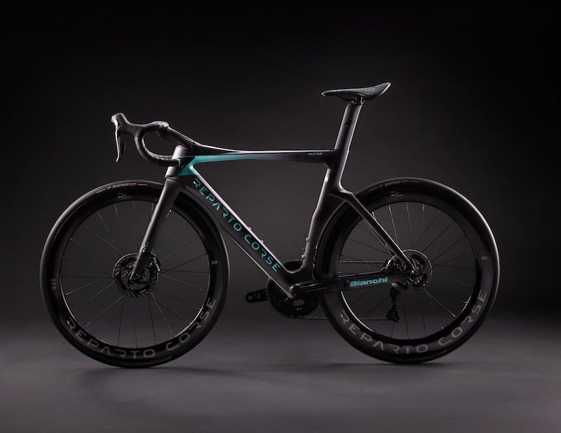 nouveaux coloris pour le vélo Bianchi Oltre RC