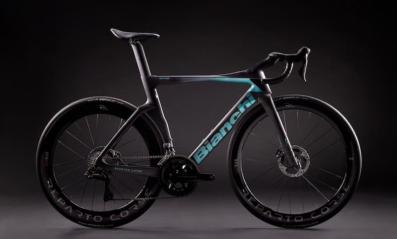 nouveaux coloris pour le vélo Bianchi Oltre RC