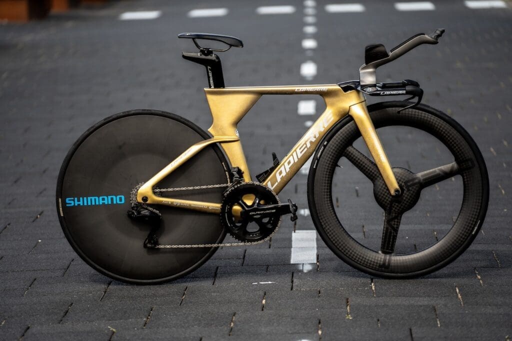 Vélo de contre la montre Lapierre Aerostorm DRS de Grace Brown