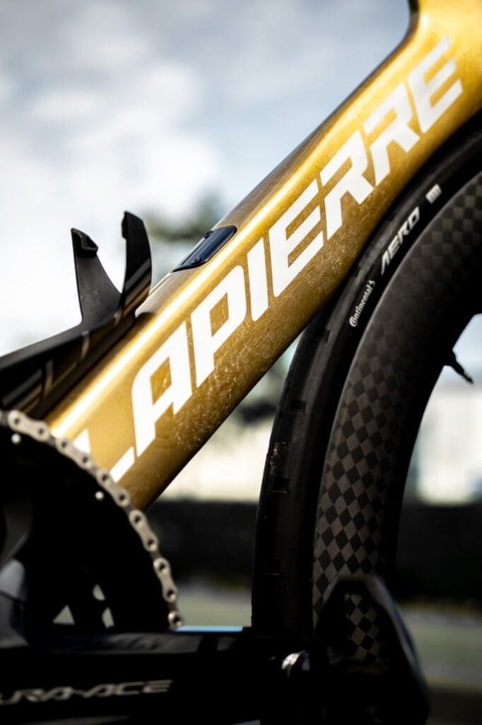 Vélo de contre la montre Lapierre Aerostorm DRS de Grace Brown