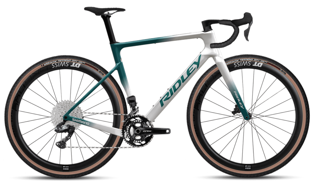 vélo de l'équipe de cyclocross et de gravel Ridley Racng Team