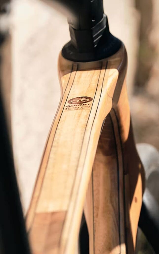 Vélo en bois ateliers Gonnel