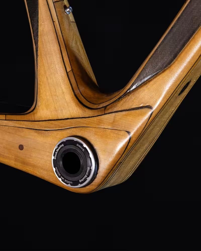 Vélo en bois ateliers Gonnel