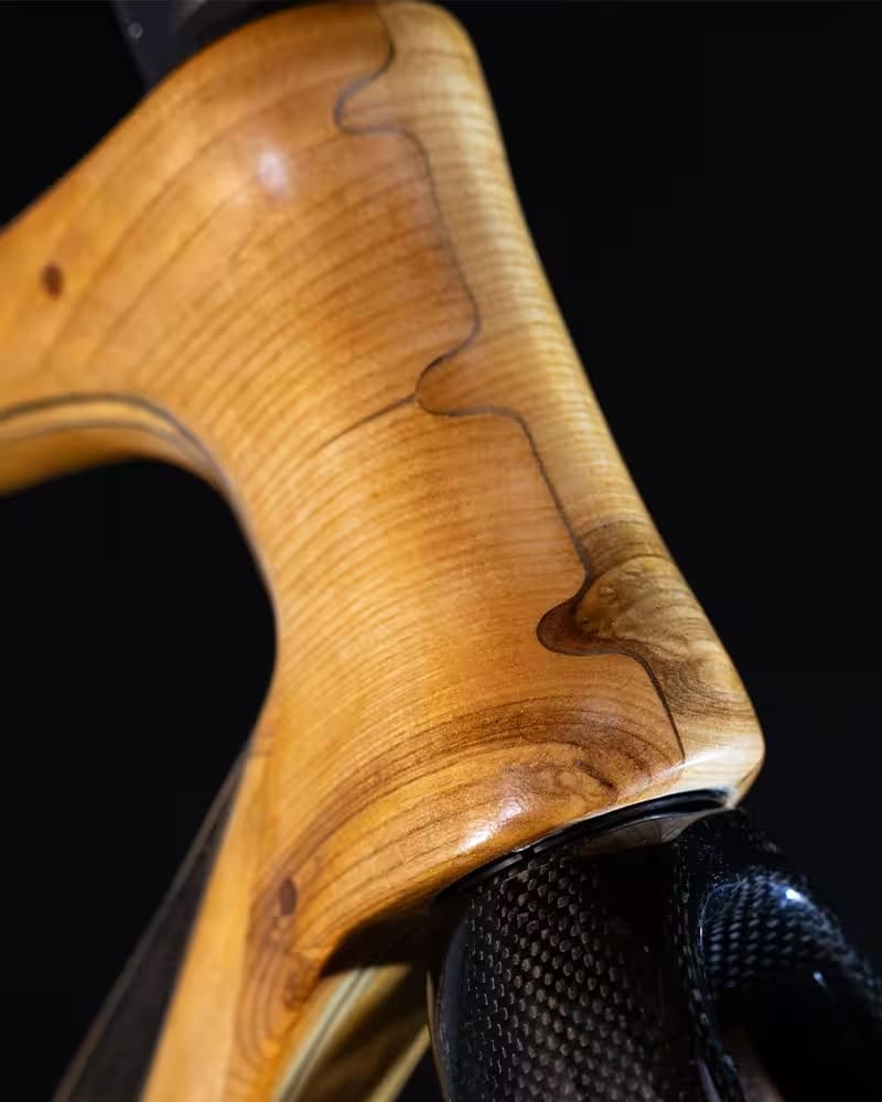 Vélo en bois ateliers Gonnel