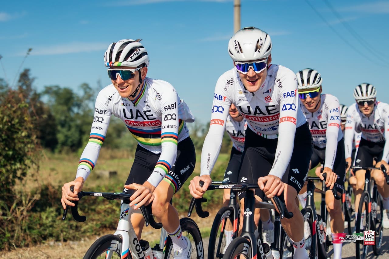 Shimano devient partenaire technique d'UAE Team Emirates et d'UAE Team ADQ