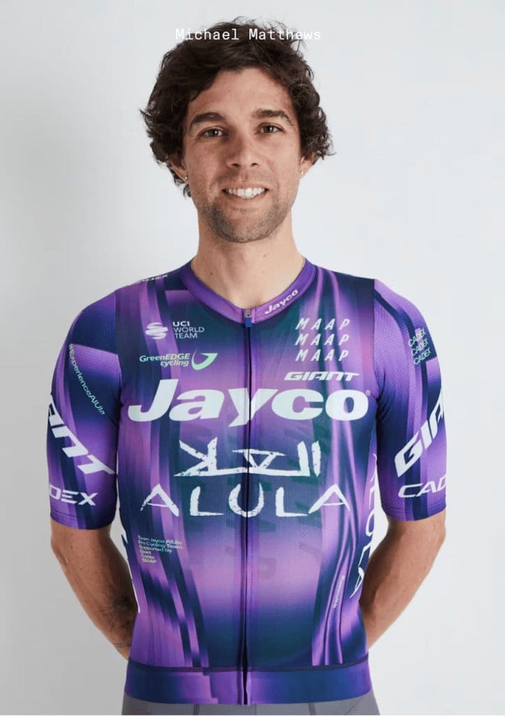 Kits Jayco-AlUla et Liv-AlUla 2025