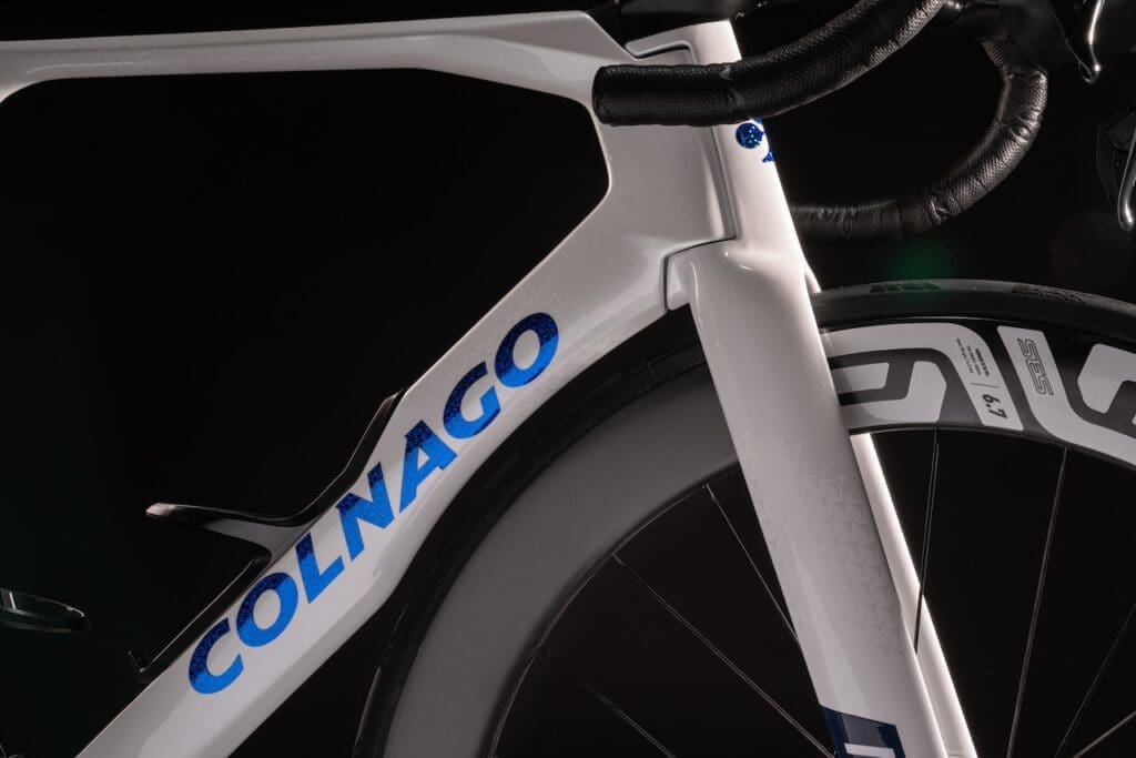 Les Colnago Y1Rs d'UAE Team ADQ pour la saison 2025