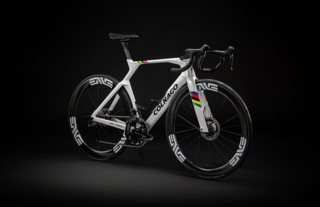 Les Colnago Y1Rs d'UAE Team Emirates pour la saison 2025