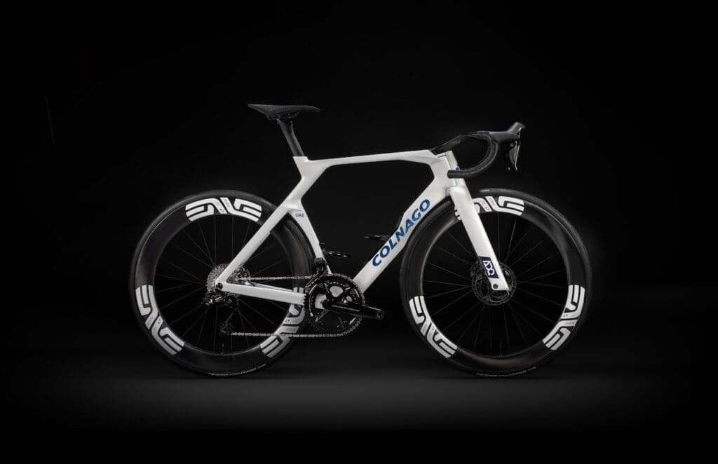 Les Colnago Y1Rs d'UAE Team ADQ pour la saison 2025