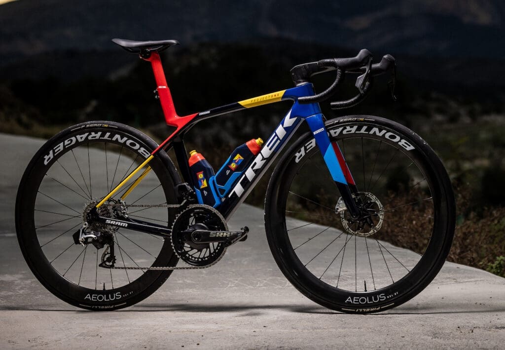 Vélo Trek Madone 8 2025 de l'équipe Lidl-Trek