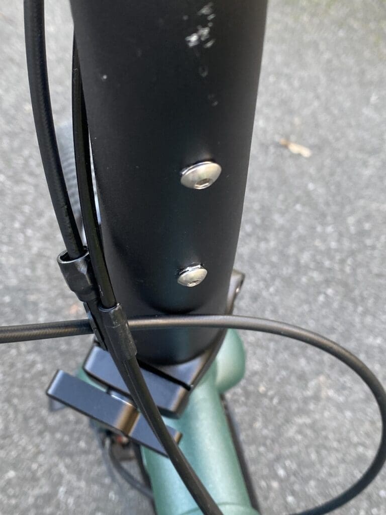 Test vélo pliant Brompton G-Line