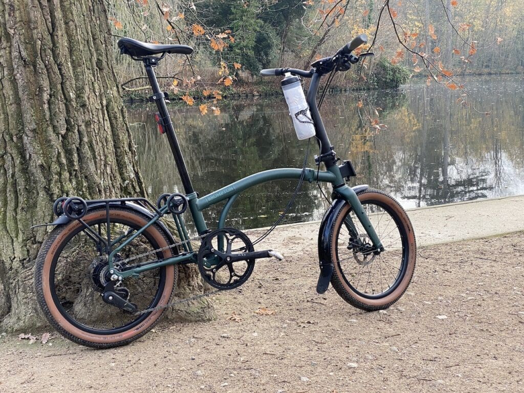 Test vélo pliant Brompton G-Line
