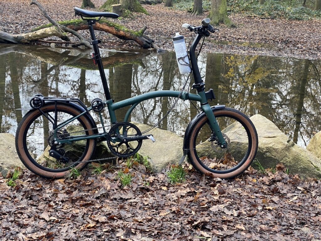 Test vélo pliant Brompton G-Line