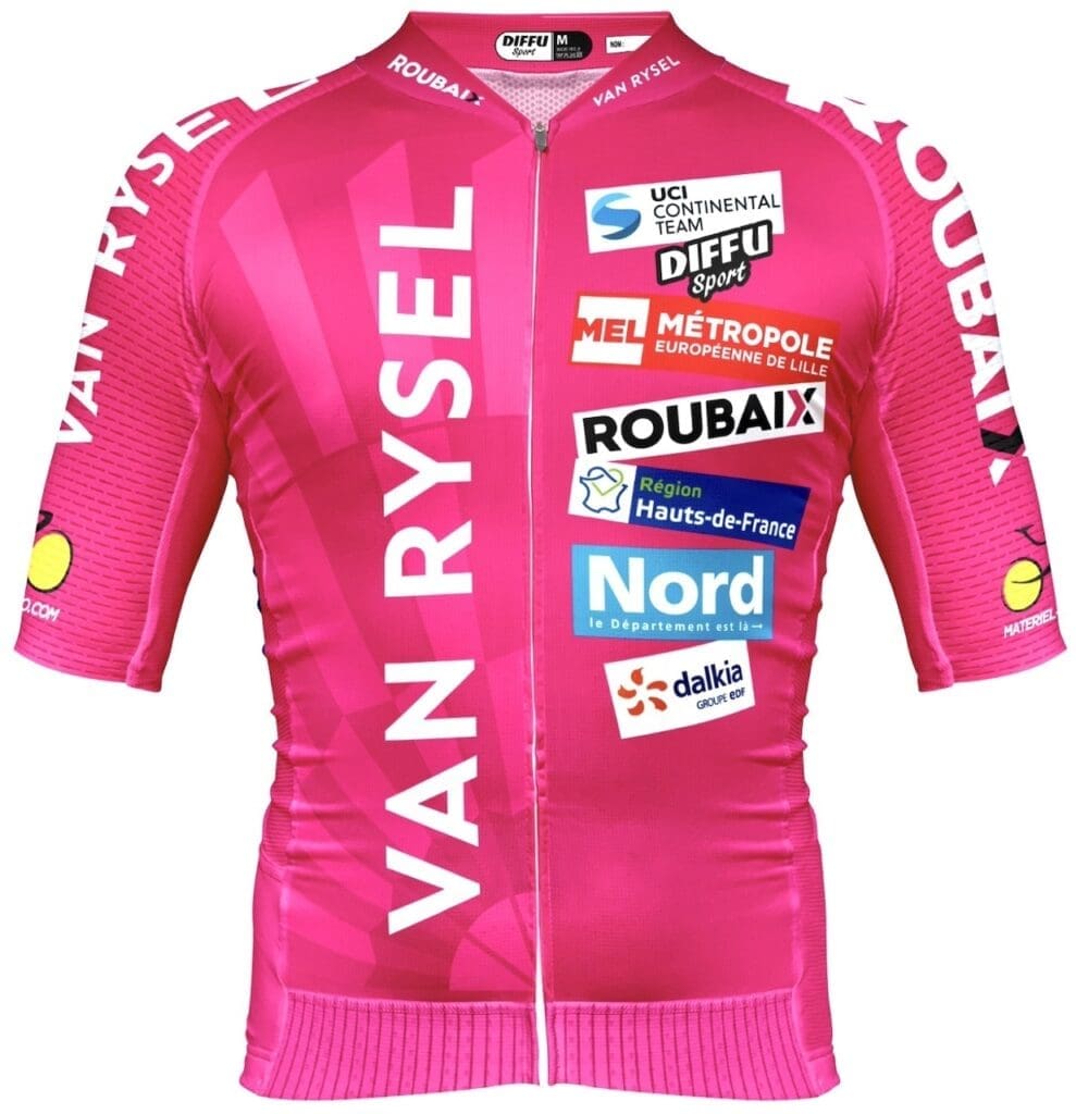 Vélo Van Rysel 2025 de l'équipe Van Rysel-Roubaix