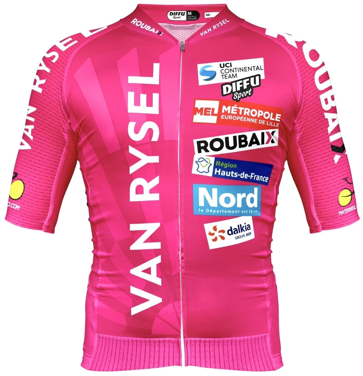 Santini Maillot de cyclisme Paris Roubaix 2024 (Art) | privatesportsho