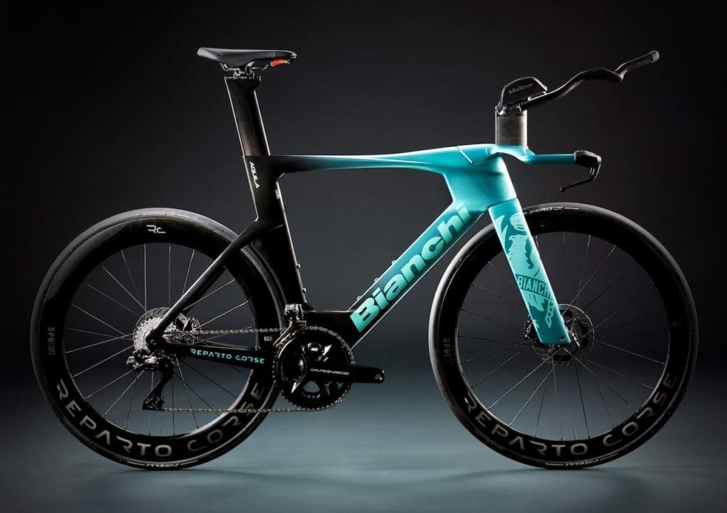 Bianchi Aquila RC, le nouveau vélo de contre-la-montre d'Arkea-B&B hotels