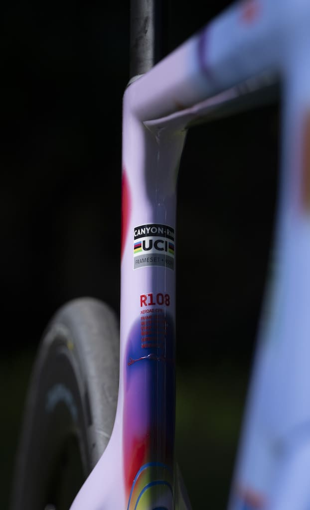 Vélo Canyon personnalisé de Mathieu van der Poel