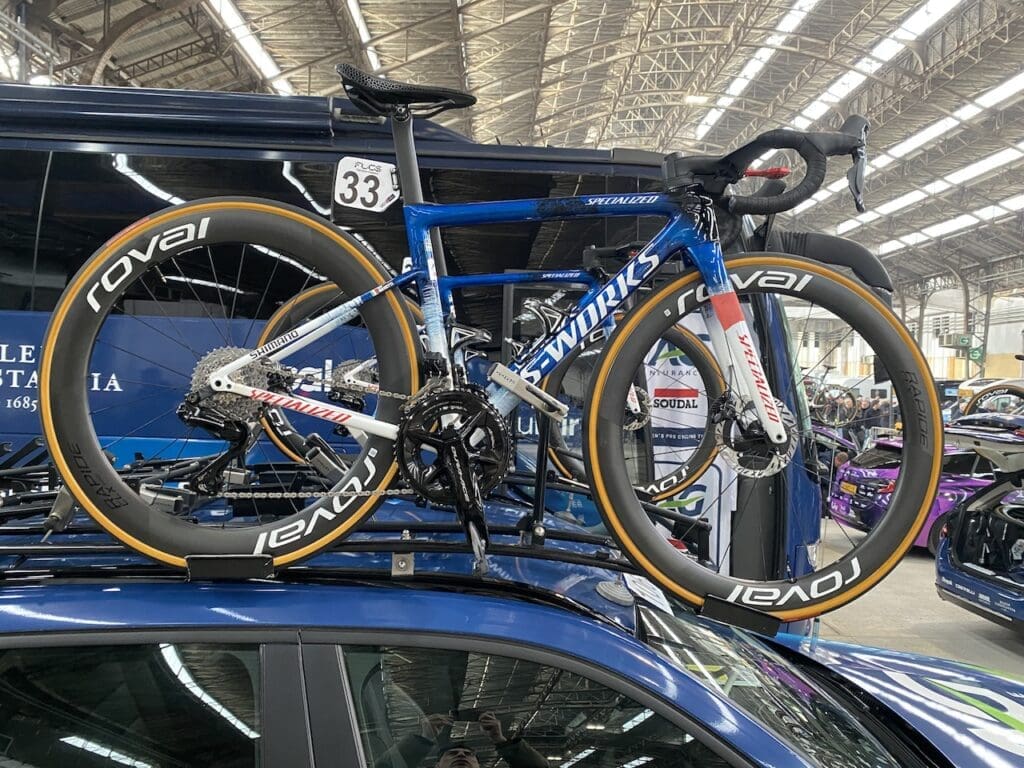 Les vélos et matériel du Omloop Het Nieuwsbald 2025