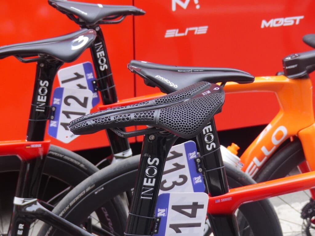 Les vélos et matériel du Omloop Het Nieuwsbald 2025