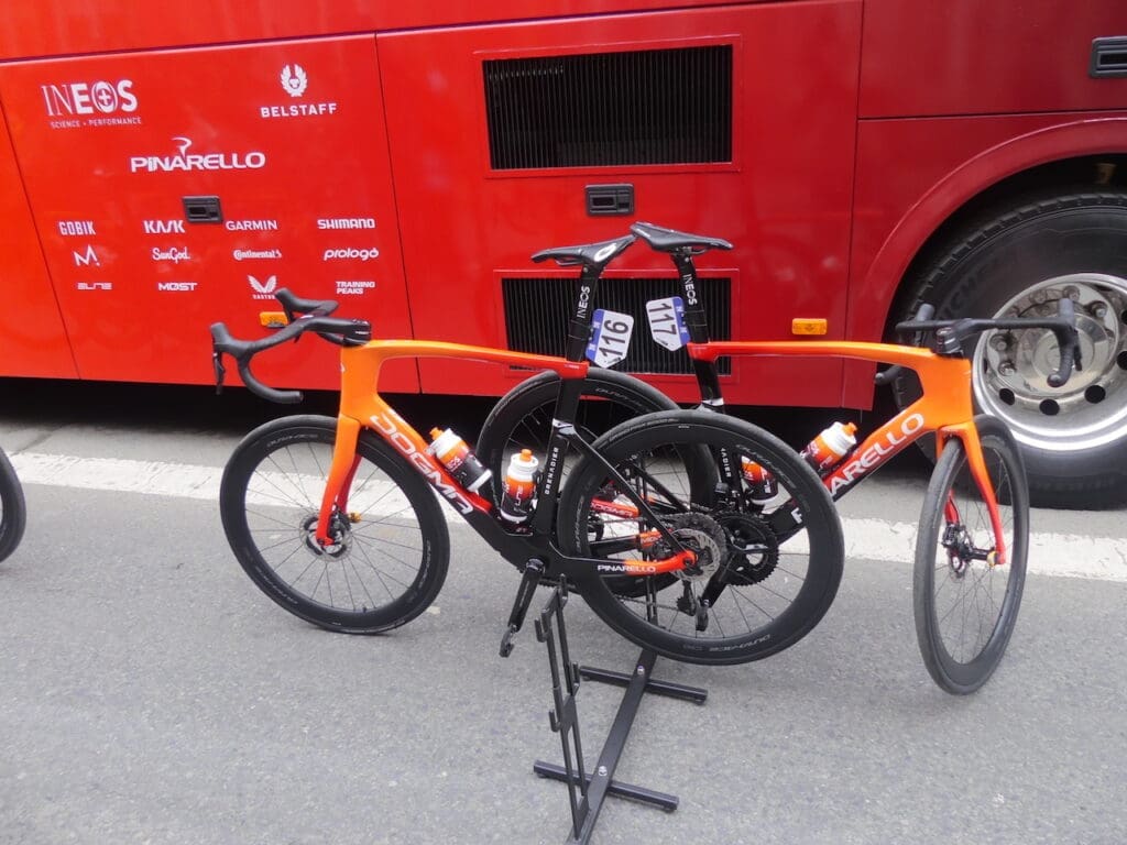 Les vélos et matériel du Omloop Het Nieuwsbald 2025