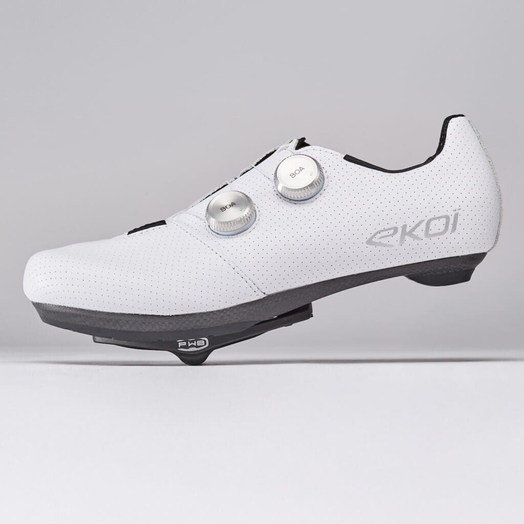 Pédales PW8 et chaussures Ekoï adaptées