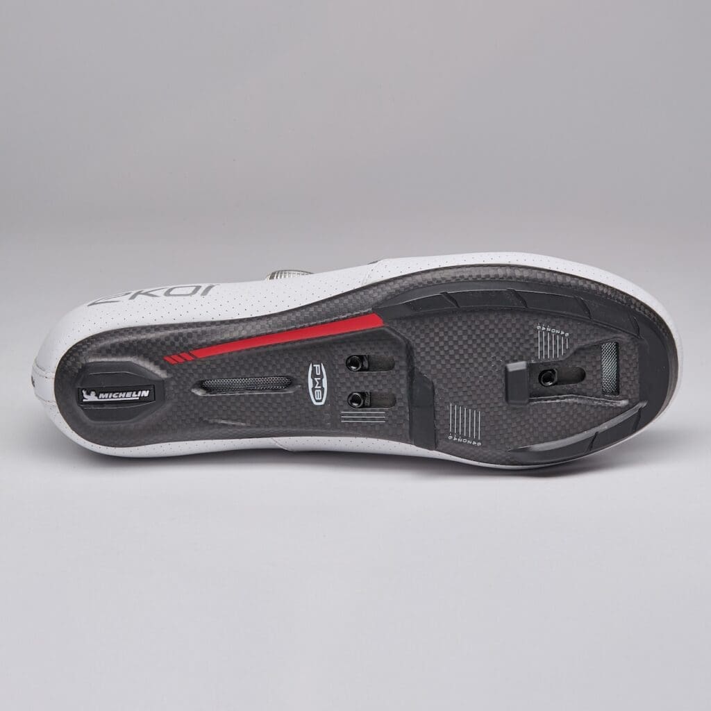 Pédales PW8 et chaussures Ekoï adaptées