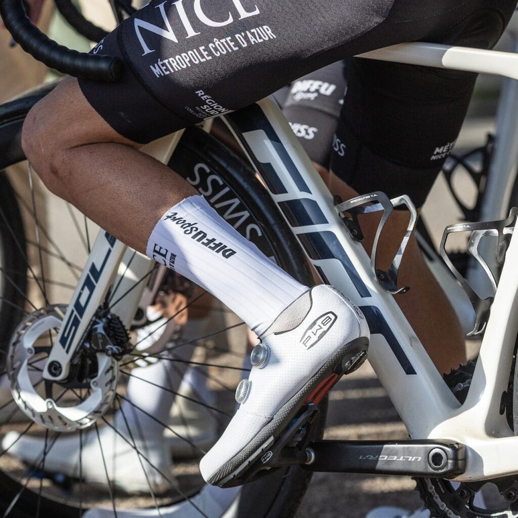 Pédales PW8 et chaussures Ekoï adaptées