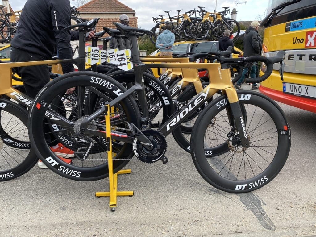 Matériel et vélos employés sur Paris-Nice 2025