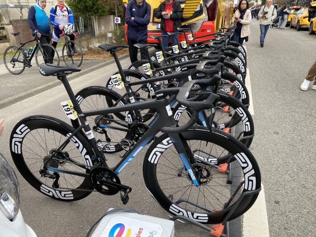 Matériel et vélos employés sur Paris-Nice 2025