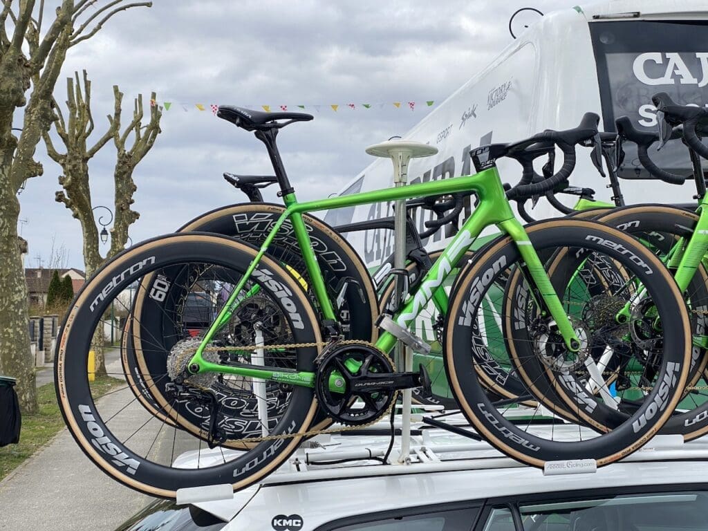 Matériel et vélos employés sur Paris-Nice 2025